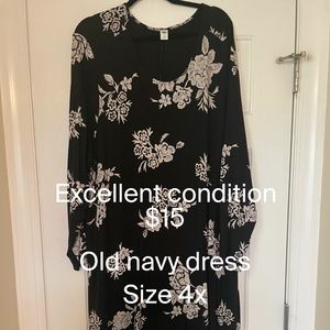 Old navy mid shin length dress